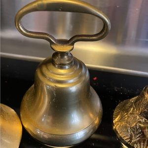 4.8" Ancient Chinese Buddhism Temple Brass Bell